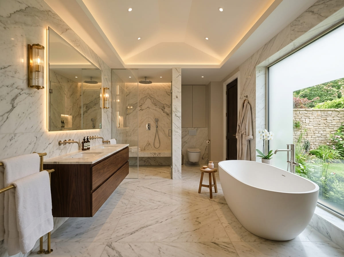 Custom Bathroom Renovation in Loudon